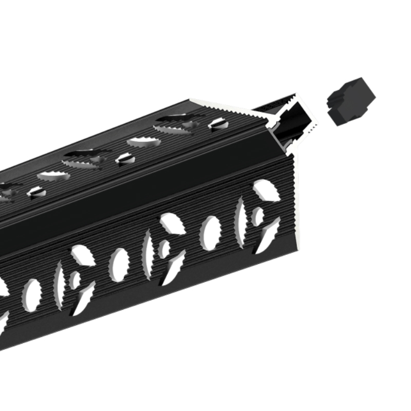 Mud In LED Inside Corner Moulding For 5mm Strip Lighting Mud In LED Inside Corner Moulding For 5mm Strip Lighting